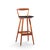 Brande Møbelfabrik Rosengren Hansen for Brande Møbelfabrik Mid Century Teak Barstools - Set of 4 For Sale - Image 4 of 11