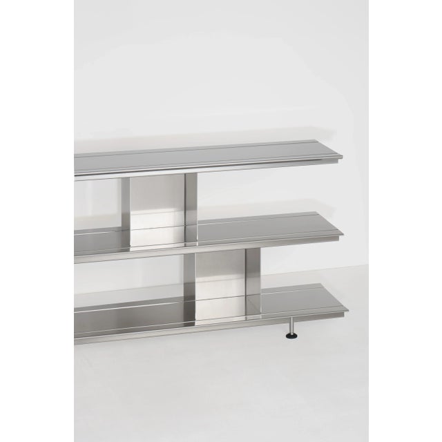 Shelf in Untreated Aluminum from Nils Holger Moormann, in New conditions. Designed 1990 to 1999