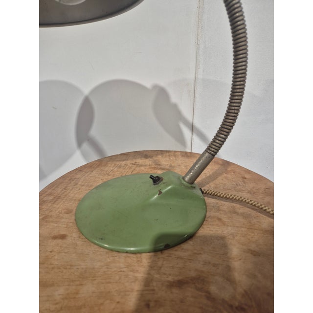 Bauhaus Desk Lamp in Green, 1920s For Sale - Image 11 of 14