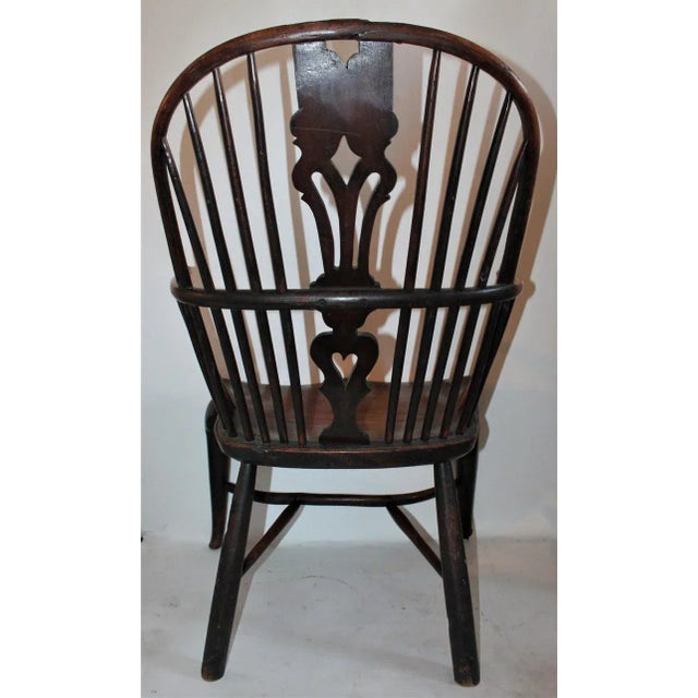 18th Century English Windsor Side Chair For Sale - Image 4 of 10