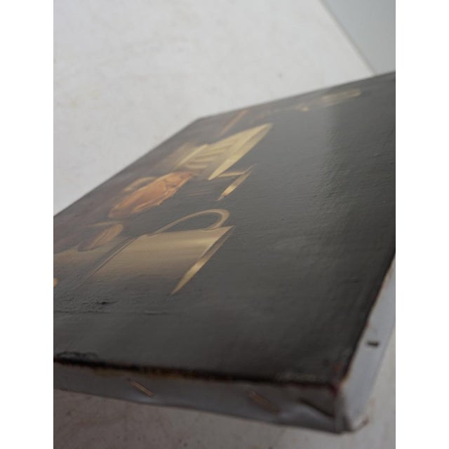 Belgian Artist, Still Lifes, 1984, Oil on Canvas Paintings, Framed, Set of 3 For Sale - Image 13 of 18