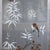 Black Vintage Chinese Hand-Painted Four-Panel Silk Folding Screen – Bamboo & Bird Motif For Sale - Image 8 of 13