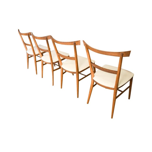 Wood Mid Century Paul McCobb Planner Group Dining Chairs - Set of 4 For Sale - Image 7 of 12