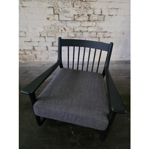 Gray Mid-Century Modern Rocking Chairs with Arms, Set of 2 For Sale - Image 8 of 10