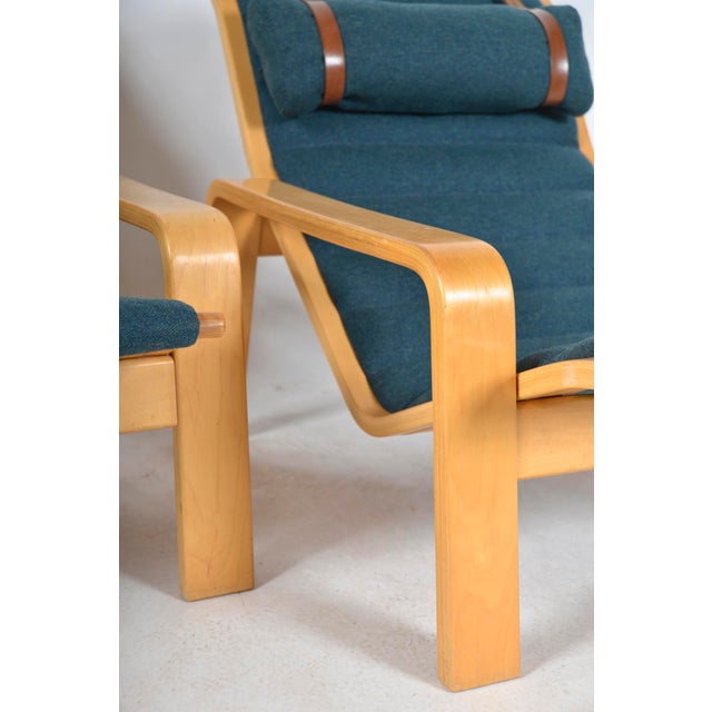 Mid-Century Modern Pulkka Lounge Chairs by Ilmari Lappalainen for Asko, Finland, 1960s, Set of 2 For Sale - Image 15 of 18