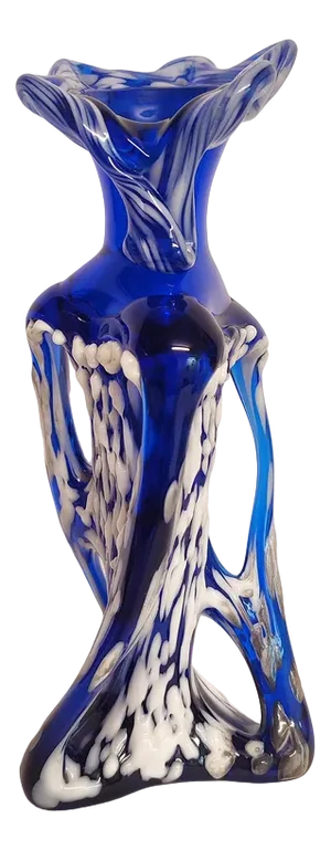 Glass Vase. Italy, 1970s