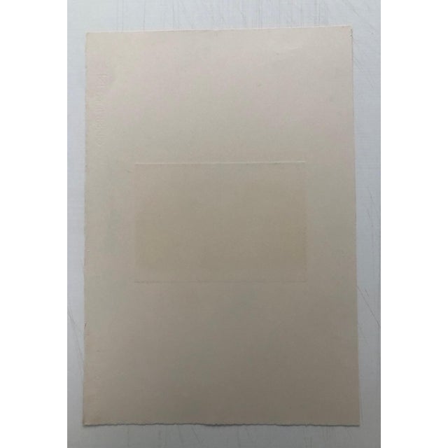 Lorenzo Corrado, Composition, 1995, Etching and Aquatint For Sale - Image 7 of 8