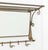 Art Deco Style Brass Mirrored Coat Rack For Sale In New York - Image 6 of 8