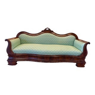 Mid 19th Century Empire Sofa For Sale