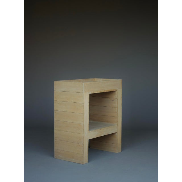 Modern Bossche School Two-Tier Side Table in the style of Dom Hans Van Der Laan, 1960s For Sale - Image 3 of 18