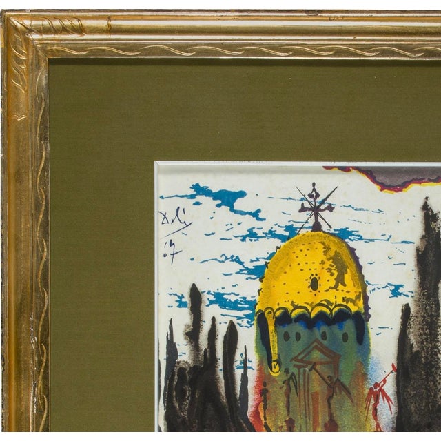1960s Salvador Dalí­ Signed and Dated Work on Paper For Sale - Image 4 of 14