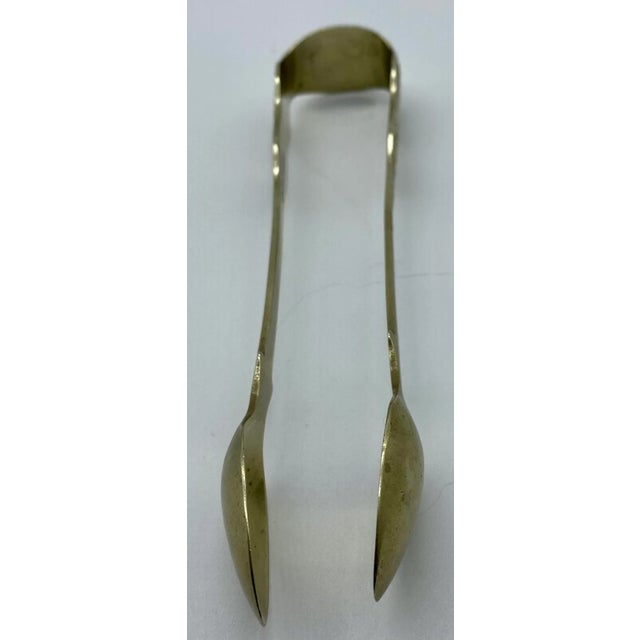 Antique Silver Plate Sugar Tongs /Nips From England - Circa 1890 For Sale - Image 10 of 11