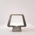 Large Aluminum Table Lamp, 1970s, in Good conditions. Designed 1970 to 1979 European Plug (up to 250V).The wiring of this...