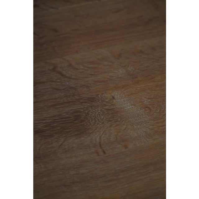 Mid-Century Danish Round Extendable Dining Table in Oak, 1960s For Sale - Image 15 of 18