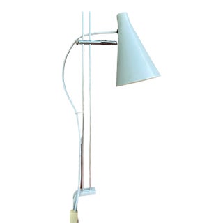 Grey Desk Lamp, Designed by J. Hurka, Lidokov, Czechoslovakia, 1960s. For Sale