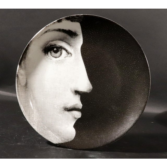 Fornasetti Porcelain Themes & Variation Plate, Number 114 For Sale - Image 9 of 10