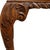 Chippendale Style Floral & Foliate Carved Mahogany Table C1900 For Sale - Image 4 of 15