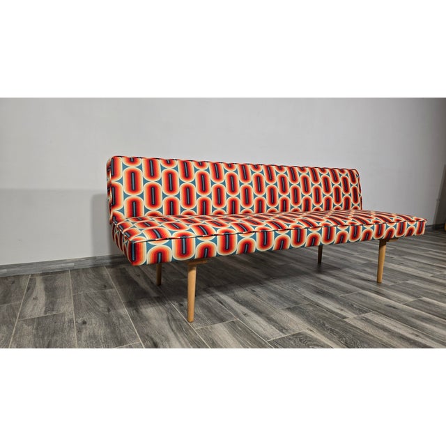 Czechoslovakian Sofa by Miroslav Navratil For Sale - Image 3 of 14