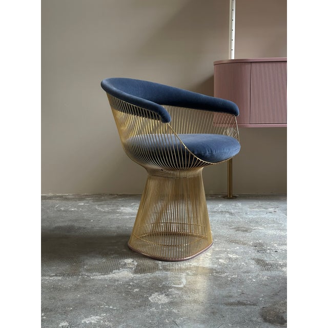 Metal Chairs by Warren Platner for Knoll Studio, Italy, 1960s, Set of 4 For Sale - Image 7 of 12