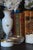 1920s Antique French Opaline Bulle De Savon Cristal De Sèvres Vase With Gilt Bronze Mounts For Sale - Image 5 of 6