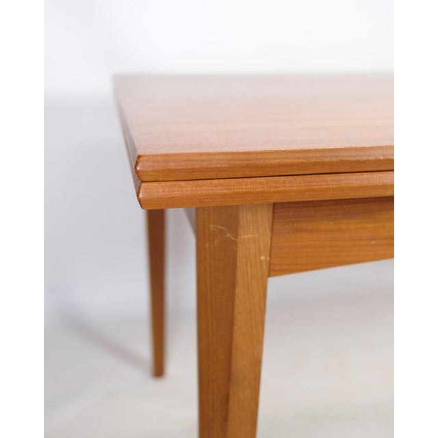 Danish Dining Table in Teak, 1960s For Sale - Image 4 of 16