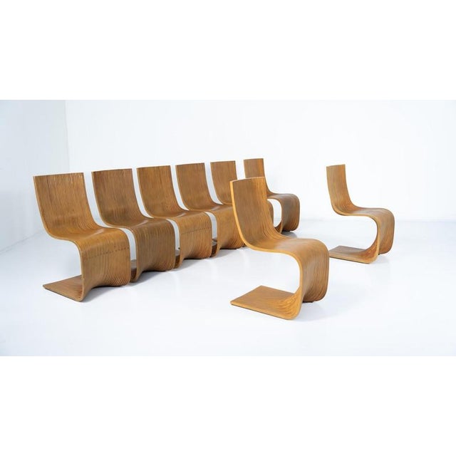 Bamboo Dining Chairs by Alejandro Estrada for Piegatto, 2000s, Set of 8 For Sale - Image 12 of 18