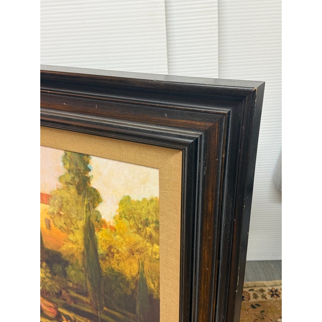 Early 21st Century Philip Craig Verona Garden in Tuscany Giclee, Signed For Sale - Image 5 of 12