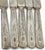 1930s 1930s Set of 5 Flatwear Butter Knife by Repoussé For Sale - Image 5 of 5