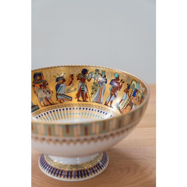 Porcelain Pots with Egyptian Motif from Kaiser Theben, 1920s, Set of 2 For Sale - Image 12 of 18