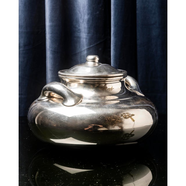 Sculptural Tureen in Sterling Silver from Bulgari, Italy, 1970s For Sale - Image 9 of 16