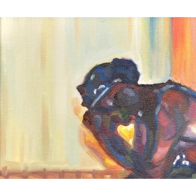 Elin Sian Blake, Until Tomorrow (Tan Yfory), South Wales Valleys Miner, 21st Century, Oil on Canvas For Sale - Image 6 of 18