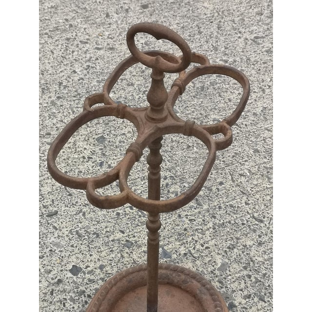 1950s Cast Iron Umbrella Stand, 1950s For Sale - Image 5 of 7