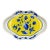 1988 Vintage Lynn Chase "Costa Azzurra" Porcelain Small Leaf Dish For Sale
