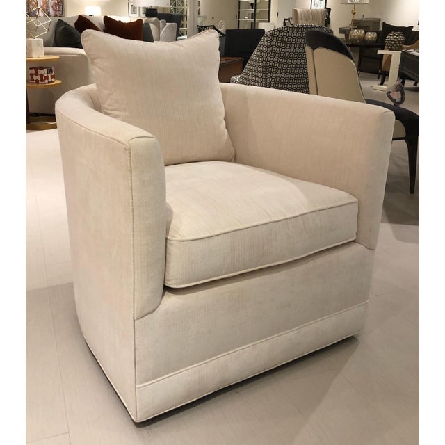 Chaddock Chandler Swivel Chair Chairish