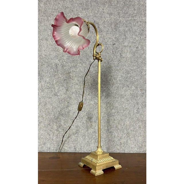 Large Desk Lamp with System For Sale - Image 6 of 8