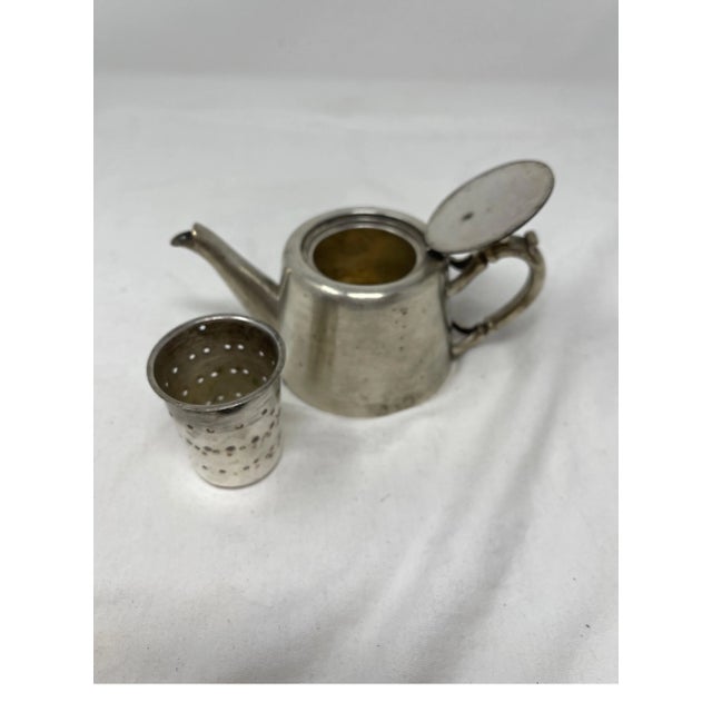 19th Century Hotel Silver Tea Pot For Sale - Image 9 of 12