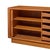 Wood Dyrlund Mid Century Danish Teak Tambour Door Credenza For Sale - Image 7 of 11