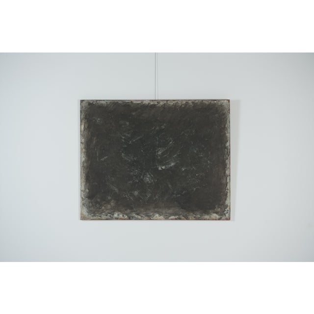 Paul Mathey, Monochrome Artwork, Acrylic on Canvas, 1986 For Sale - Image 6 of 10