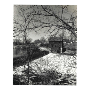 1960s Wisconsin Mill and River Landscape Photograph by Buchert