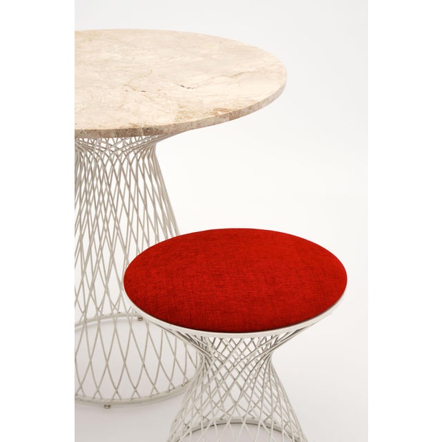 Cream Garden Tables and Stools by Patricia Urquiola For Sale - Image 8 of 9