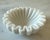 Traditional Marble Fluted Scalloped Bowl For Sale - Image 3 of 7