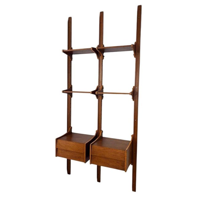 Mid-Century Modern Wall Unit, Italy, 1960s For Sale - Image 9 of 9