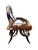 This striking longhorn cowhide chair is a one-of-a-kind statement piece that blends rustic Western charm with sculptural...