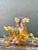 Vintage Amber Cast Lucite Running Horse Sculpture For Sale - Image 13 of 15
