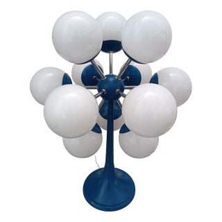 Space Age Sputnik Atomic 12-Globe Table Lamp, 1970s For Sale