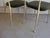 Dark Green Vintage ''Gazelle'' Chairs by Dan Johnson/Shelby Williams for Crucible, a Pair For Sale - Image 8 of 13