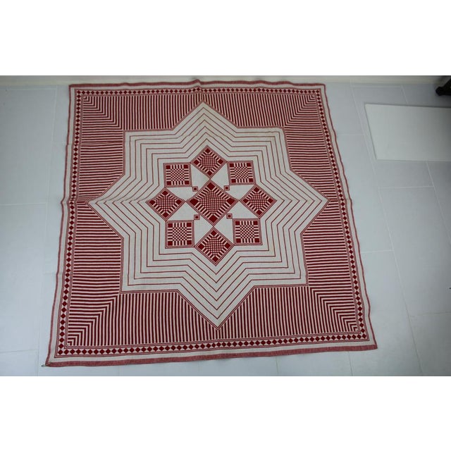 Tablecloth by Otto Prutscher for Herrburger Rhomberg, 1910s For Sale - Image 4 of 7