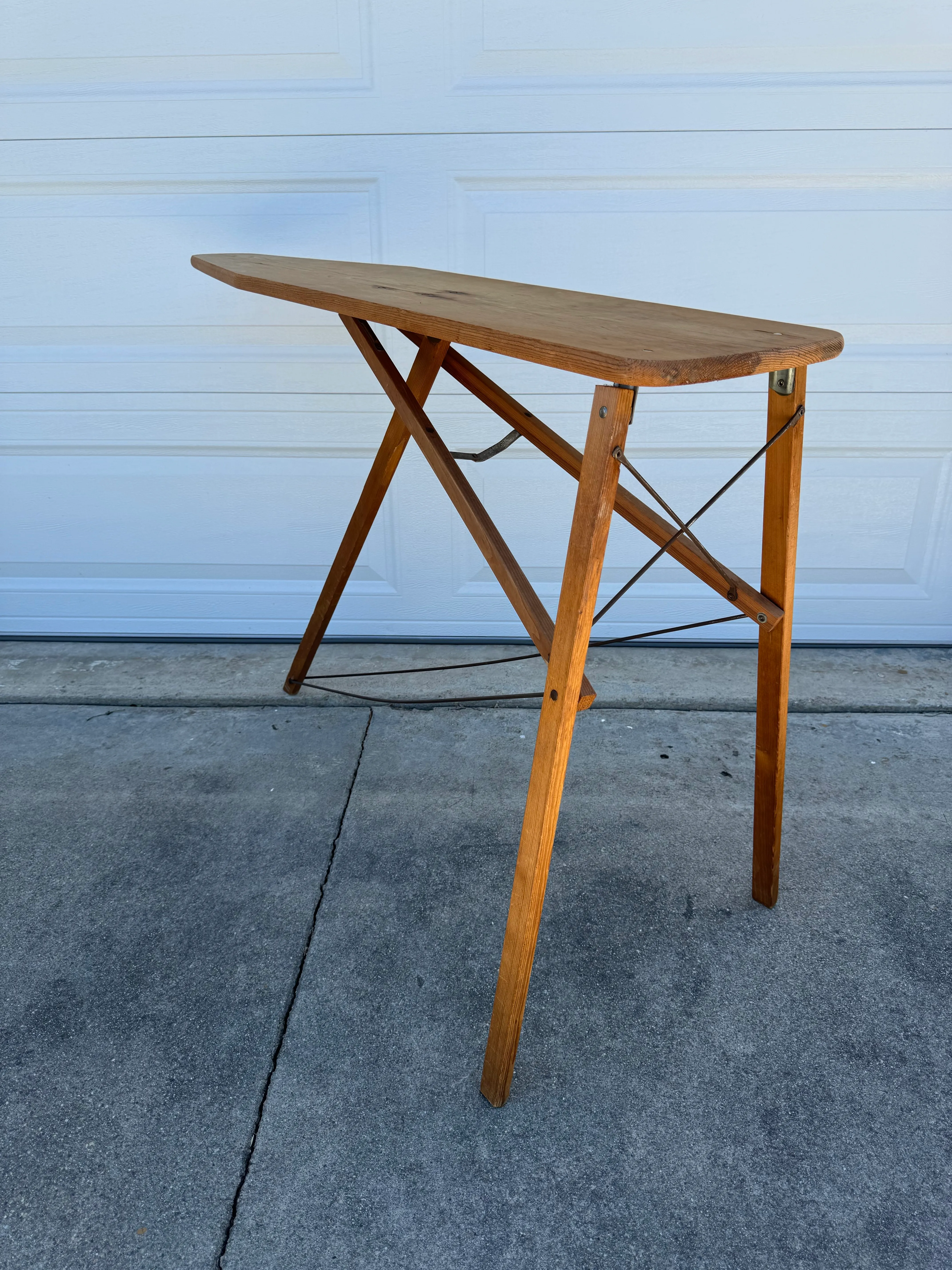 1930s Wooden Ironing Board | Chairish