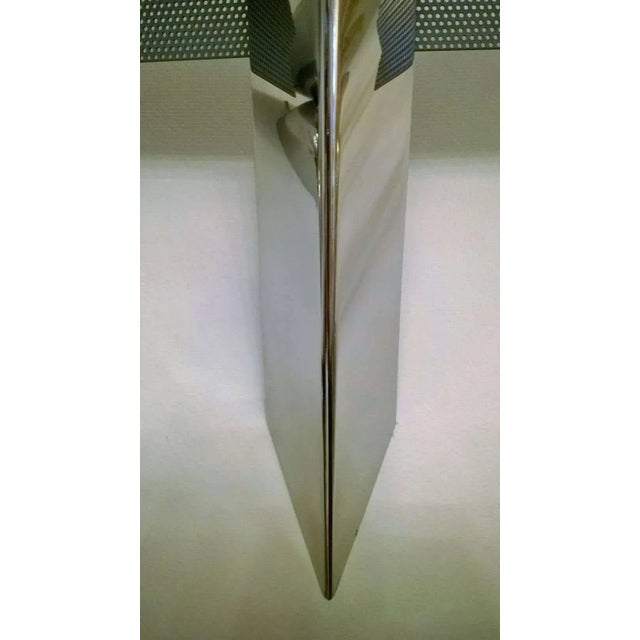 1980s Kalmar Memphis Style Chrome Wall Lights - Set of 3 For Sale In New York - Image 6 of 11