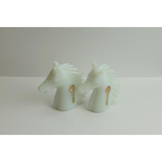Horse Heads from Stelvia Opalina Fiorentina, Italy, 1960s, Set of 2 For Sale - Image 3 of 10